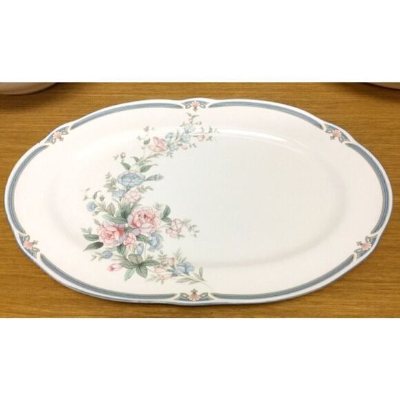Noritake Primachina BRIGHTON SPRINGS (9414) Oval 14" Serving Platter - Picture 1 of 2
